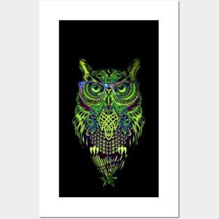 Wise Owl Posters and Art